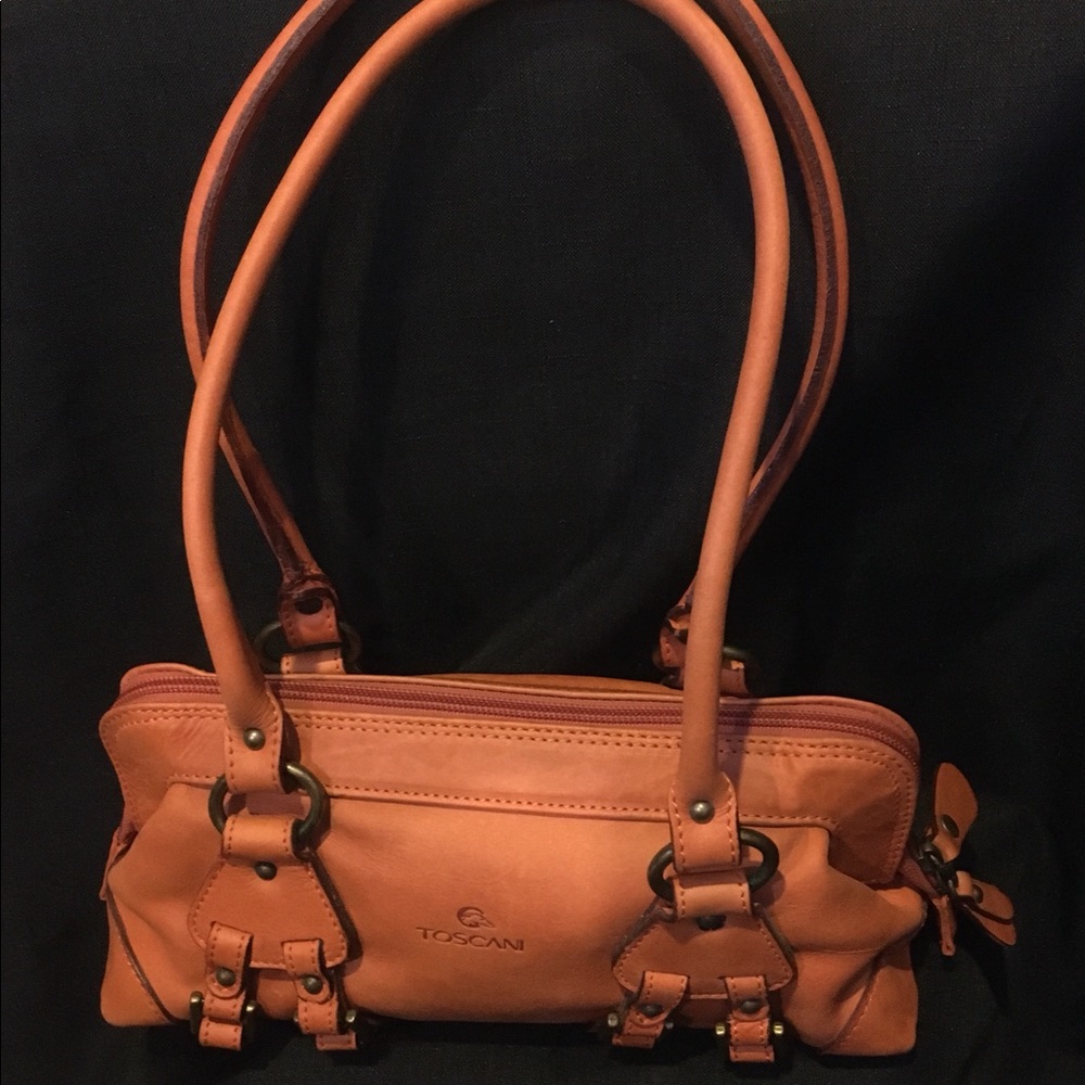Toscani leather tote bag